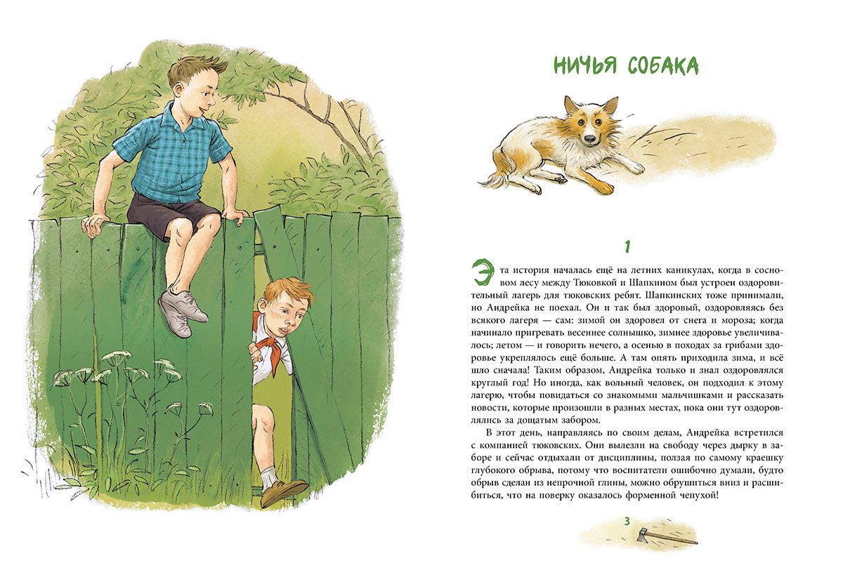 Андрейка и лодырь Ромашка. Третьяков Юрий