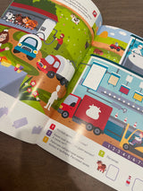 100 многоразовых наклеек «Что мы едим?»