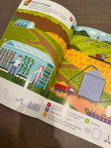 100 многоразовых наклеек «Что мы едим?»