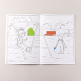 Конни и бумажные куклы для вырезания с раскраской. Ханна Сёренсен