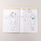 Конни и бумажные куклы для вырезания с раскраской. Ханна Сёренсен