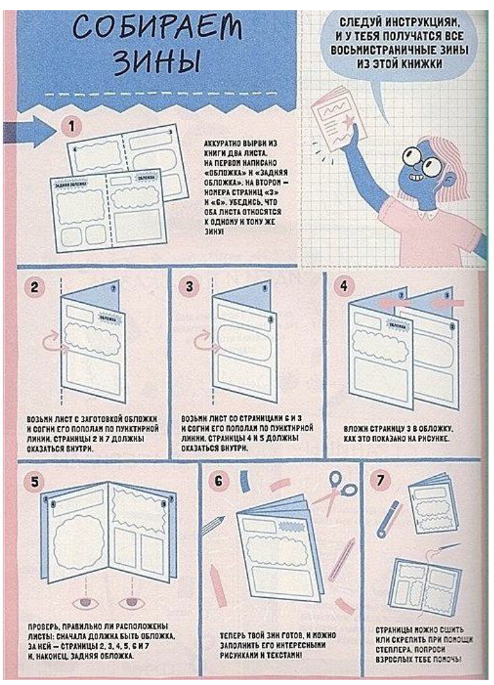 Сам себе издатель! 10 мини-журналов своими руками. Бажински Кристина