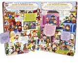 Новый год вокруг света. Виммельбух с окошками