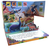 Динозавры. Энциклопедия POP UP. Книжка-панорамка