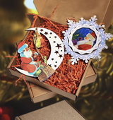 Набор из 2 деревянных игрушек. Зимняя сказка (Зарубин)