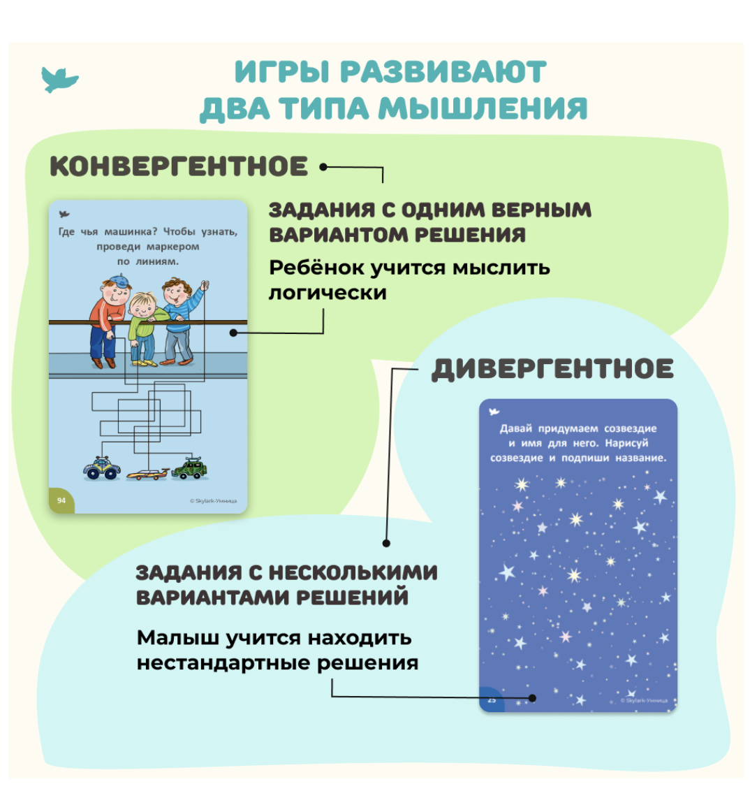 Соображалки. Игры-нейротренажёр. Многоразовые развивающие карточки для детей 4-6 лет. Умница