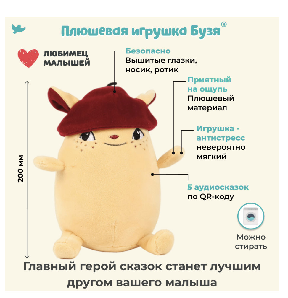 Сказкотерапия для детей: сказки от капризов “не Хочу убирать” и игрушка-антистресс Бузя