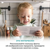 Мир на ладошке. Изобретения и Рыбы и не только. Энциклопедия для детей в фотографиях. Развивающие карточки для малышей