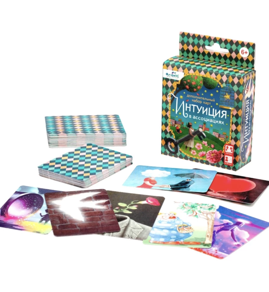 Интуиция в ассоциациях (Дополнительный набор карт). Настольная карточная игра