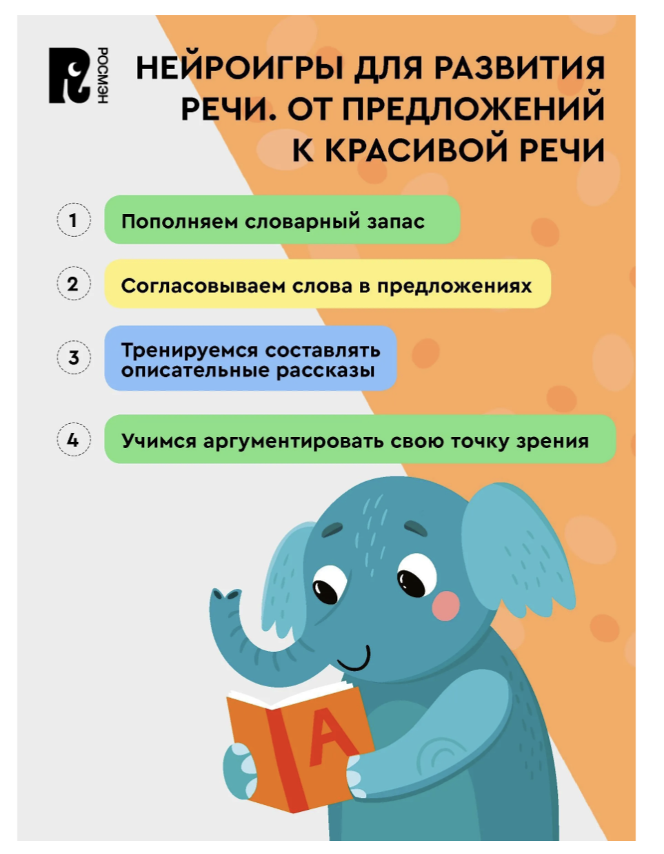 Нейроигры для развития речи. Красивая речь. 6+. СКОРОШКОЛА
