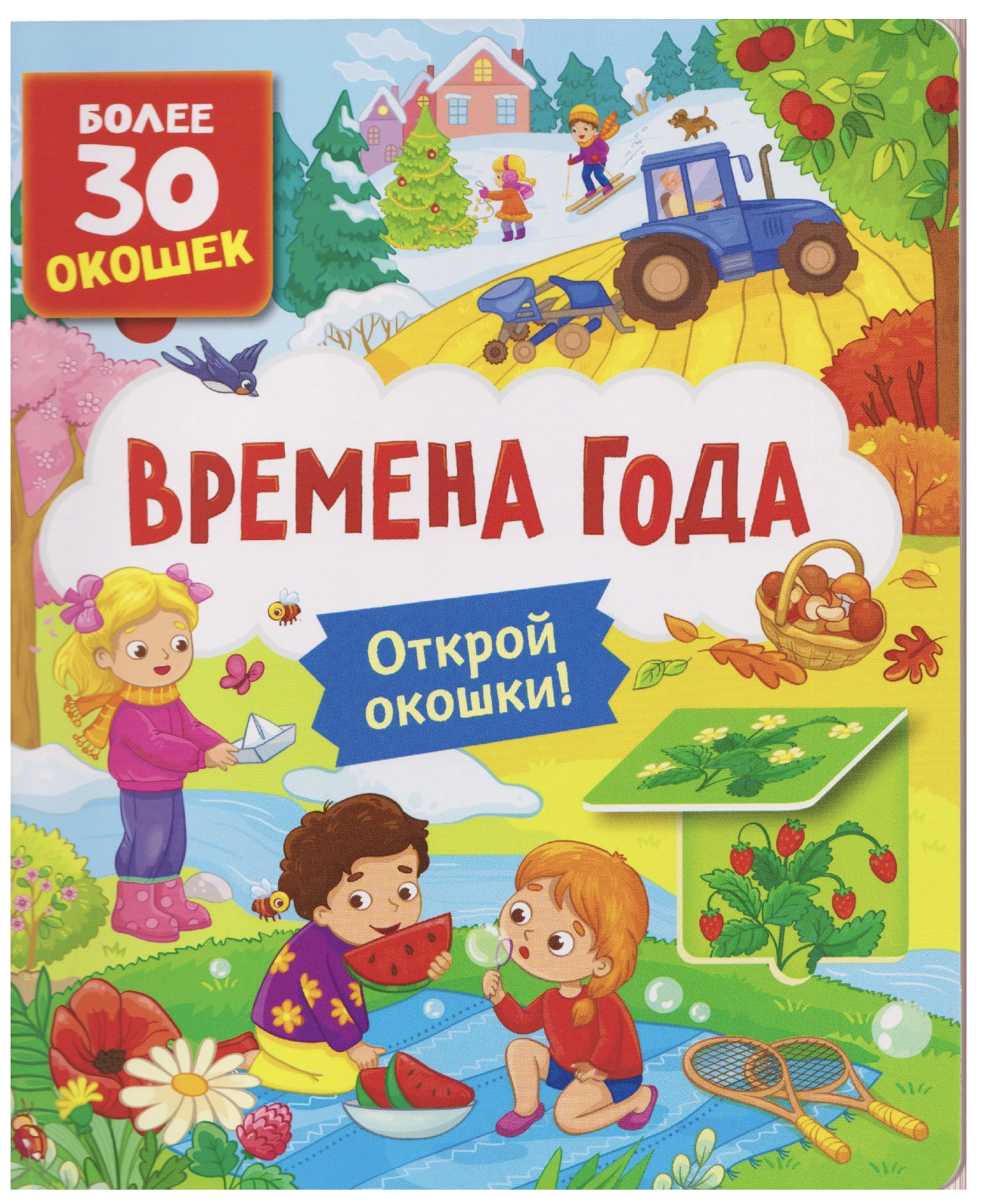 Книжка с окошкам. Времена года