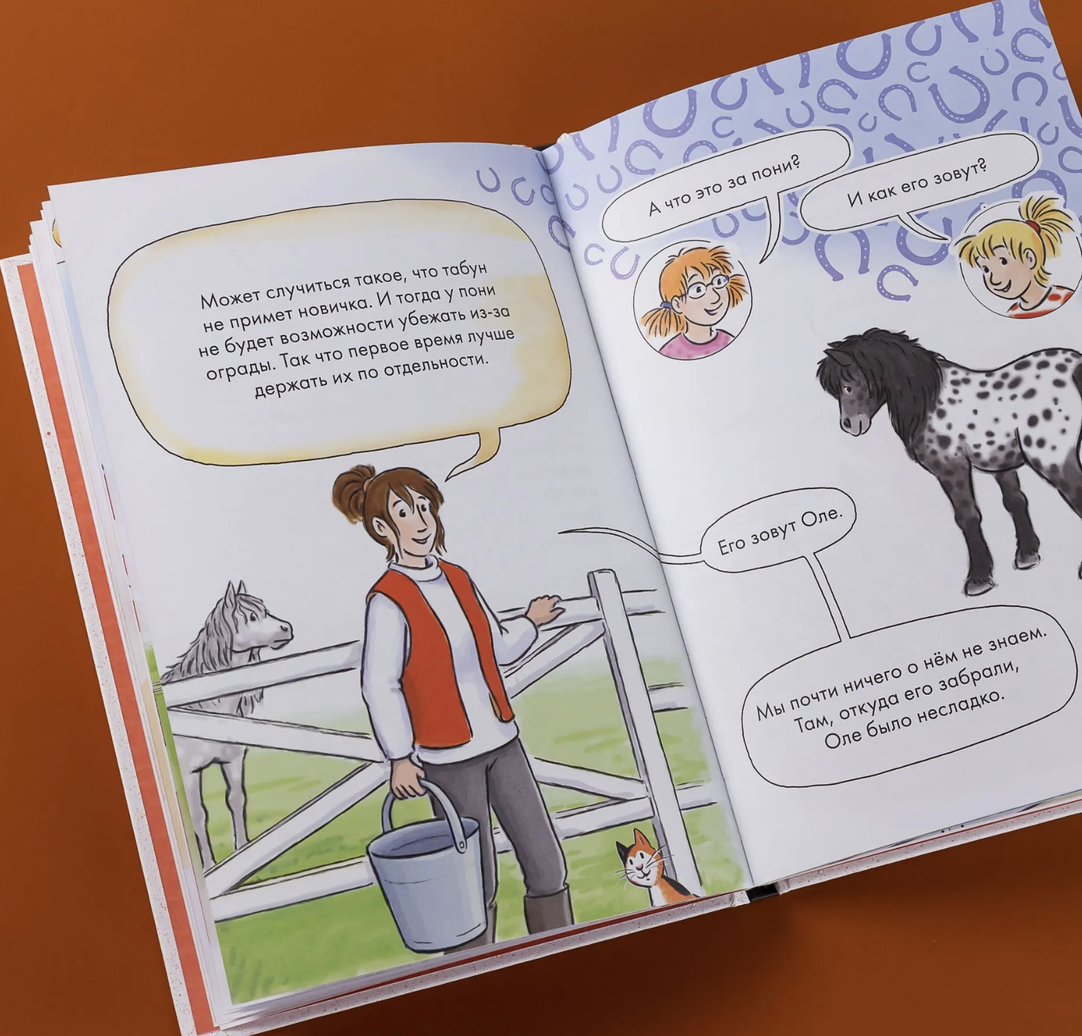 Комиксы с Конни. Новичок на конюшне. Бёме Юлия