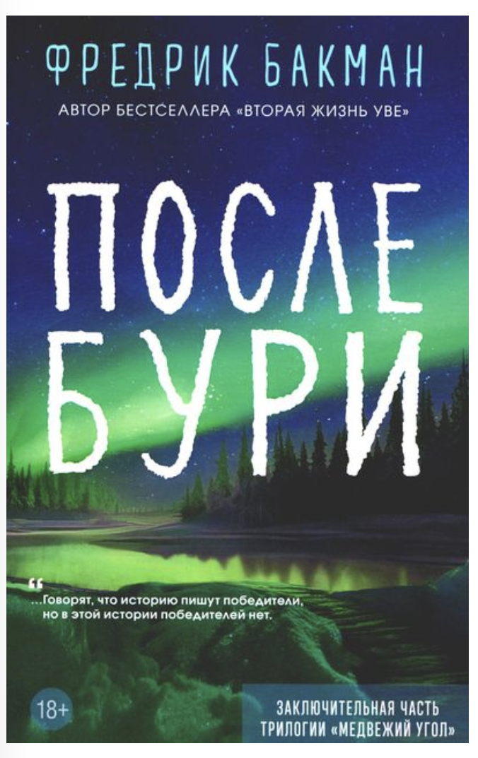 После бури. Фредрик Бакман