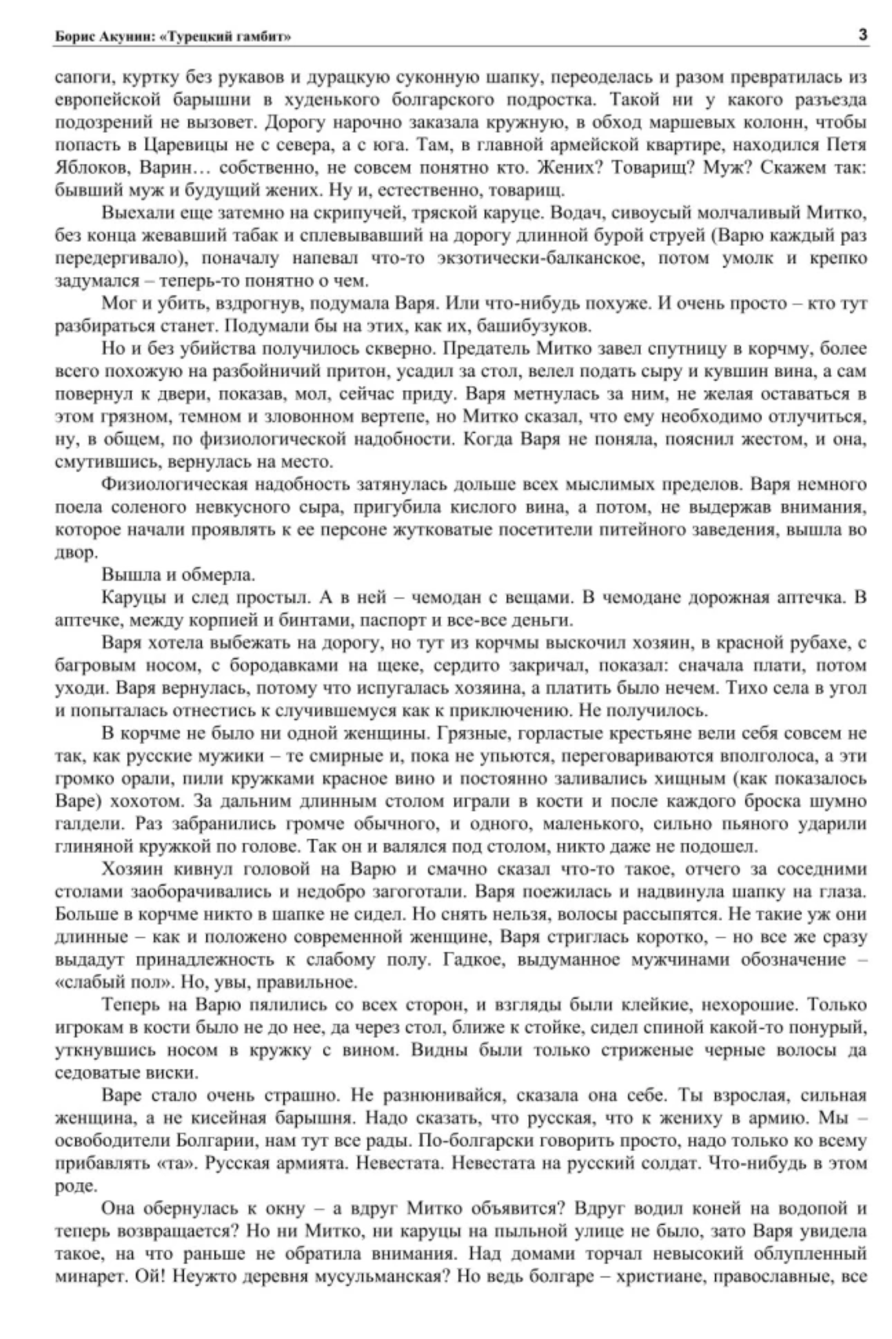 Турецкий гамбит. Акунин Борис