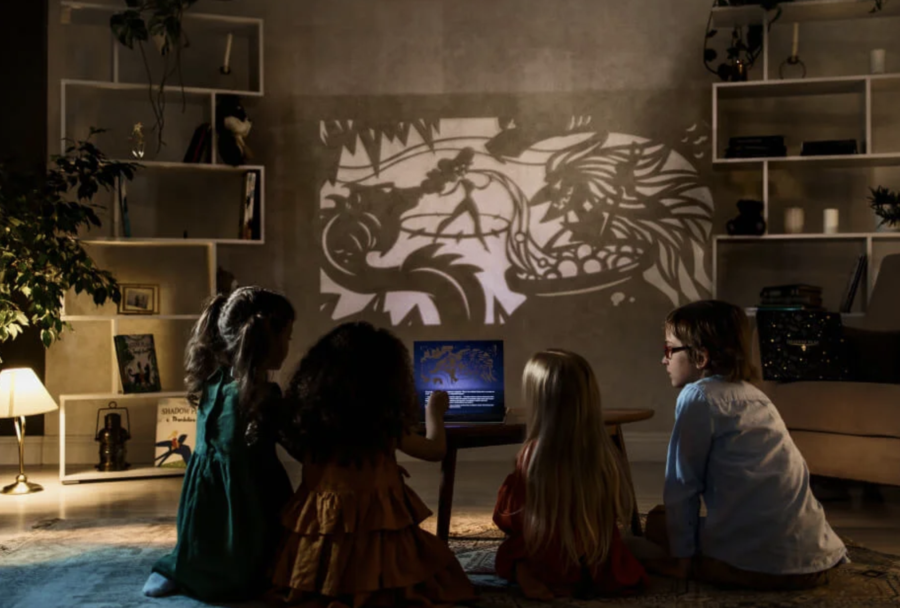 Подарочный набор театр теней Русалочка. Андерсен Х. К.