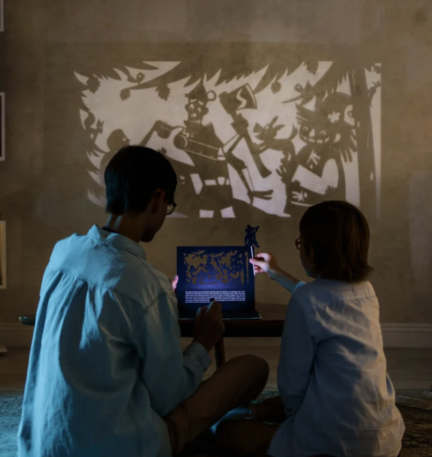 Подарочный набор театр теней Волшебник страны Оз. Л. Френк Баума