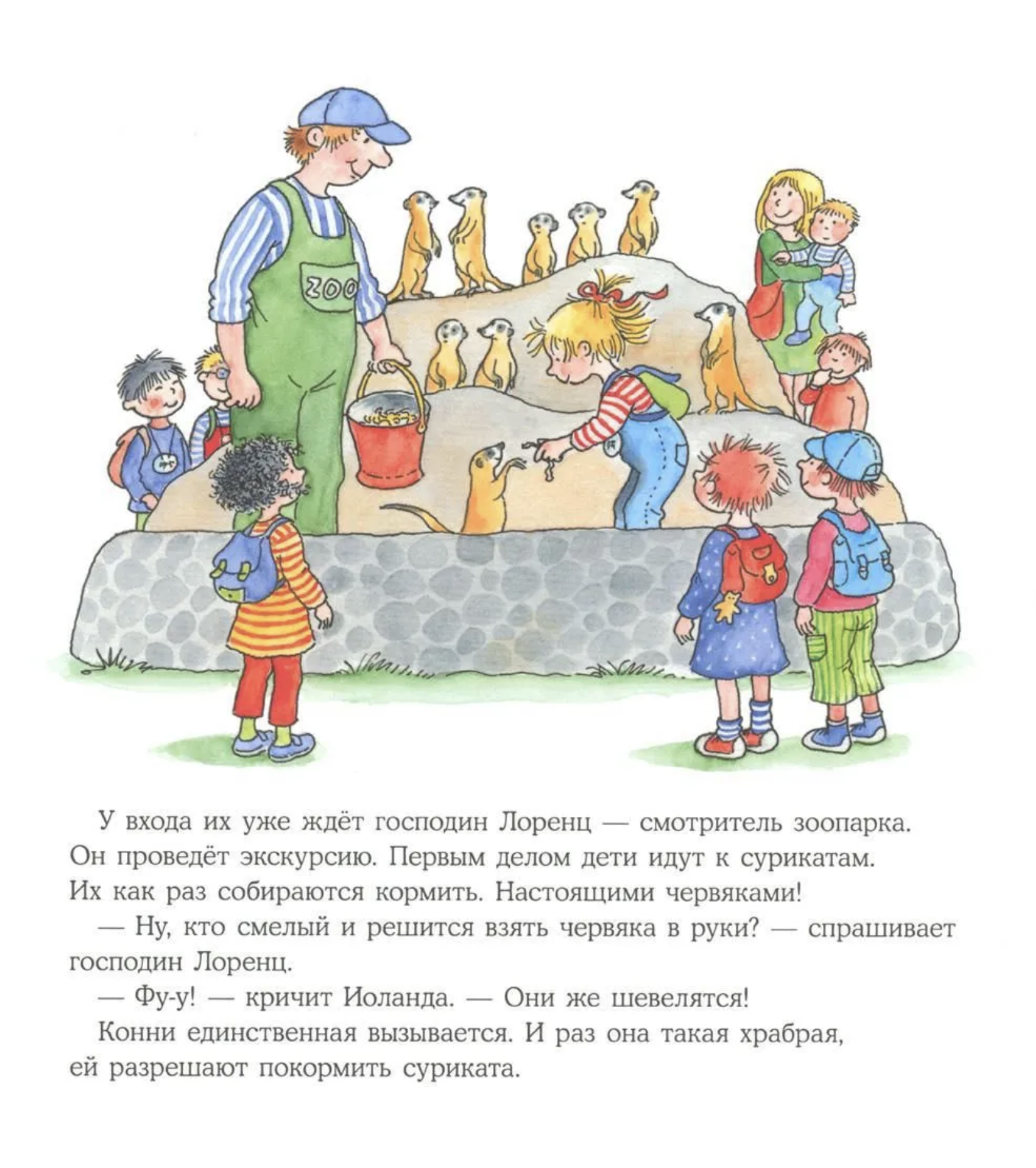 Большая книга приключений Конни. Животные. Лиана Шнайдер