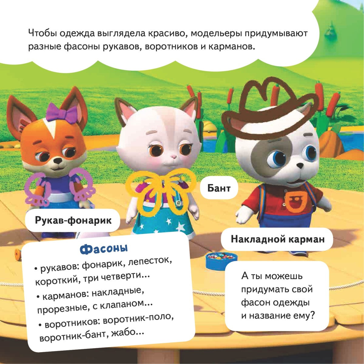 Кошечки-собачки. Знакомимся с профессиями: Алиса-модельер!