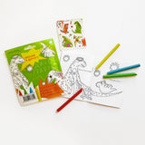 Динозавры. Набор с карандашами. Размер S.
