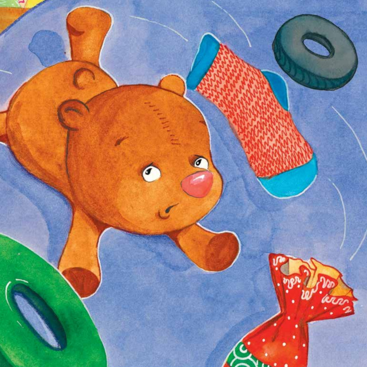 Под моей кроватью кто-то есть! Памятка-игра - внутри под QR-кодом! Полезные сказки. Женя Григорьева