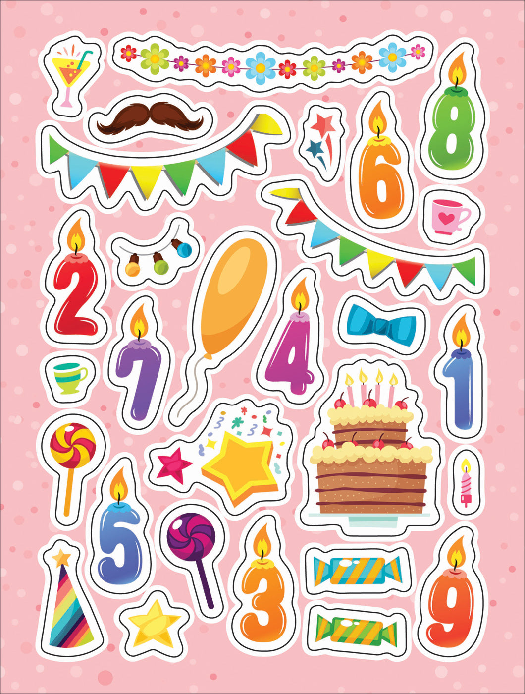 Праздничные стикеры. Сто лучших стикеров.