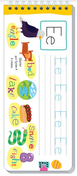 Многоразовые прописи на пружинке. Алфавит (английский алфавит)