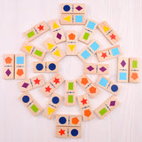 Домино "Геометрические фигуры"