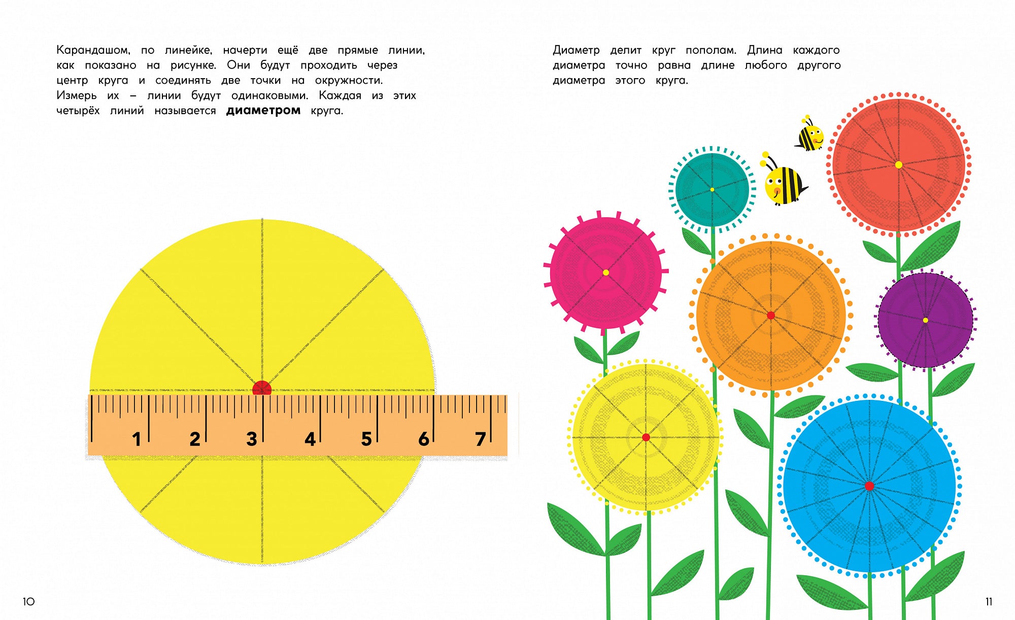 Круги и окружности. Серия «Физмат для дошколят и постарше ребят»