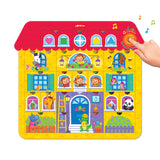 Музыкальные пазлы "Домик друзей"