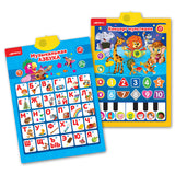 Музыкальная азбука. Концерт мультяшек. Двусторонний говорящий плакат