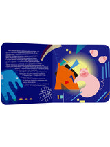 Три поросенка в стиле Василия Кандинского