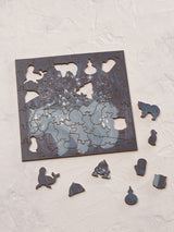 Полярный медведь. 59 деталей. Деревянный пазл