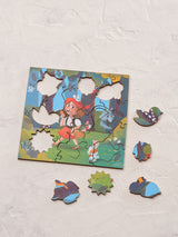 Красная шапочка. 25 деталей. Деревянный пазл