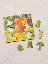 Маша и медведь. 26 деталей. Деревянный пазл