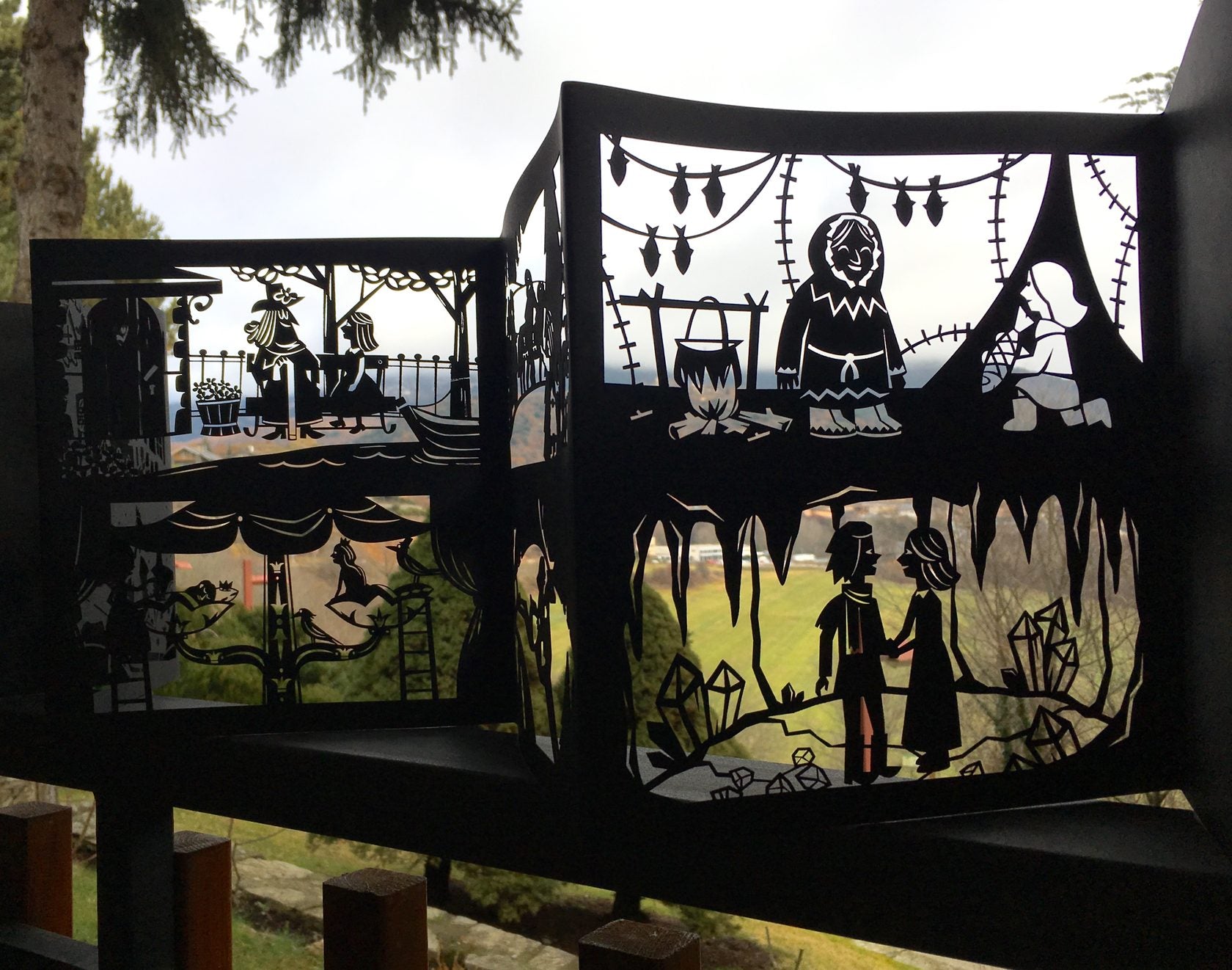 Подарочный набор театр теней Снежная королева. Андерсен Х. К.