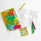 Джунгли.Набор с карандашами. Размер L