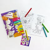Космос. Набор с карандашами. Размер L
