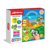 Музыкальные пазлы "Домик Зоопарк"