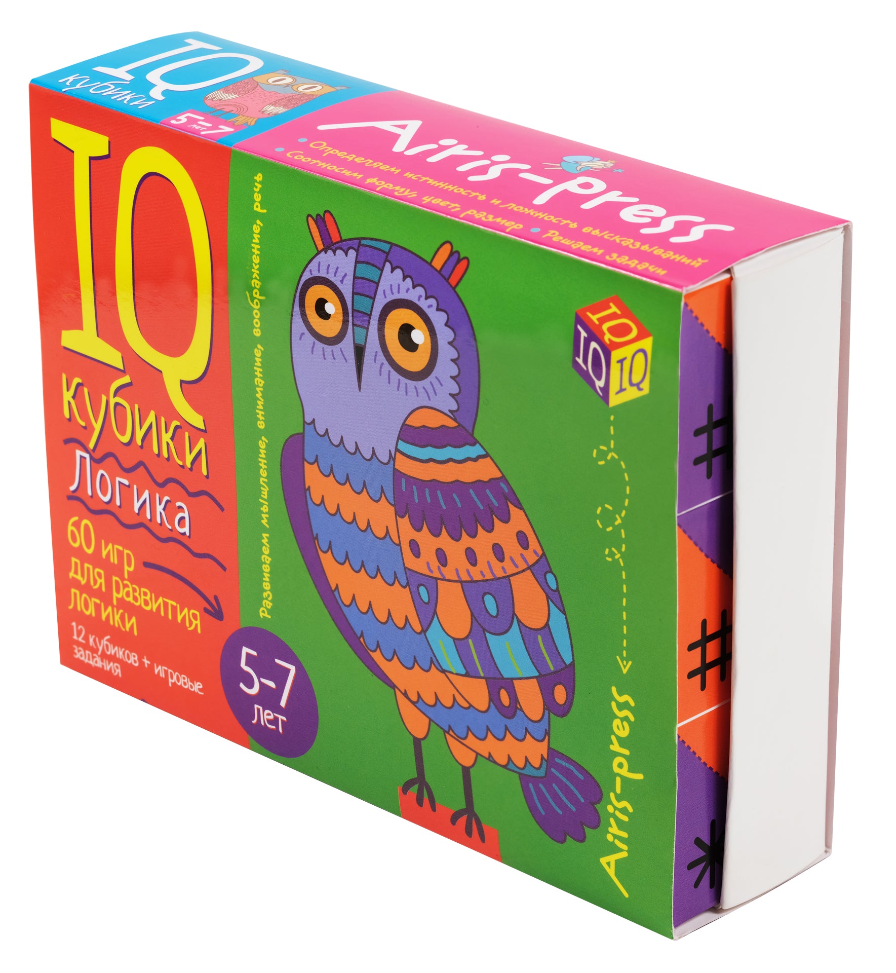 Умные кубики. Логика. 60 игр для развития логики. Куликова Е. Н., Доронина Г.В.