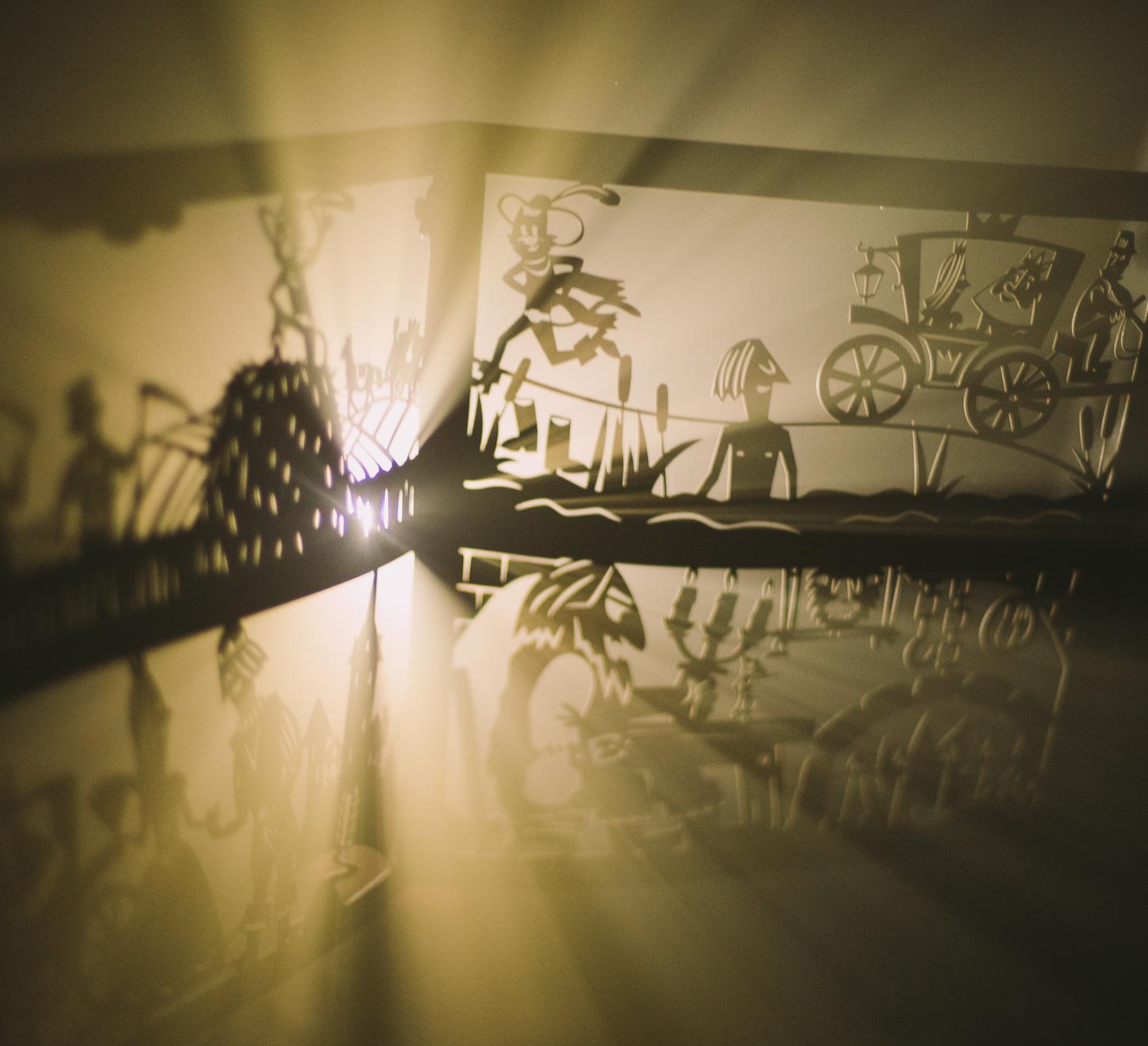 Подарочный набор театр теней Кот в сапогах. Перро Шарль