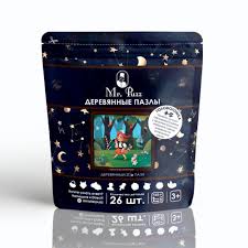 Красная шапочка. 25 деталей. Деревянный пазл