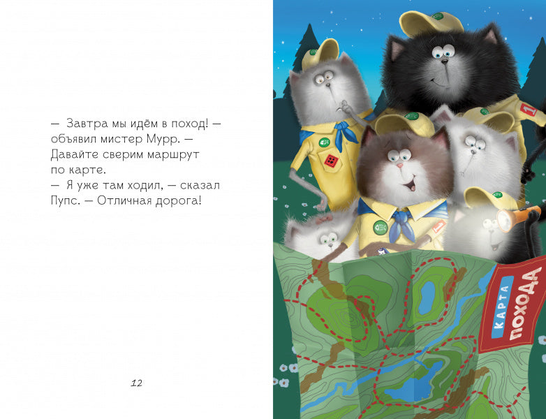 Котёнок Шмяк — маленький скаут. Скоттон Роб