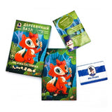 Лисичка сестричка. 6 деталей. Деревянный пазл