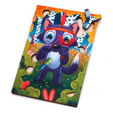 Серый волк. 6 деталей. Деревянный пазл