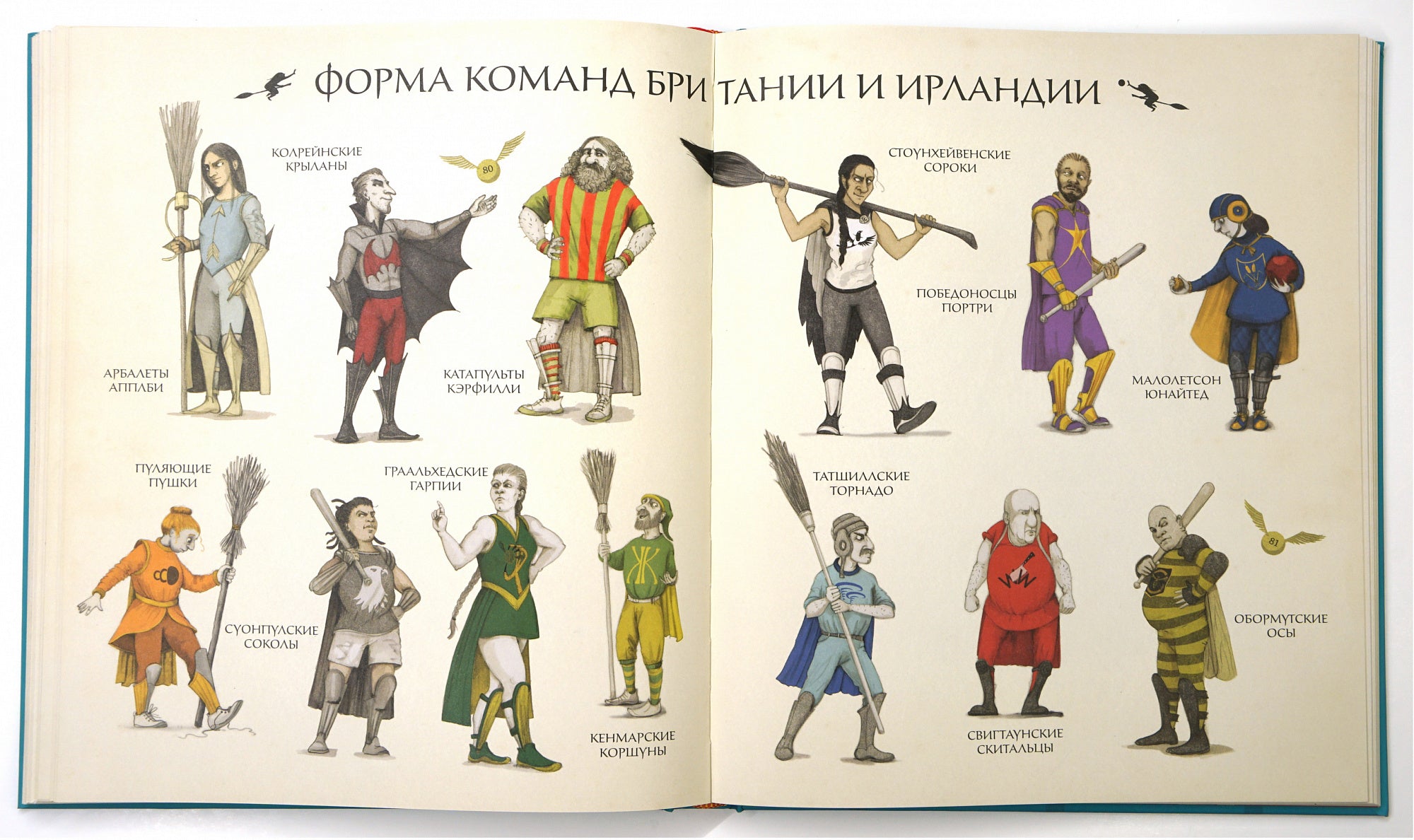 Квидиш сквозь века (с цветными иллюстрациями). Роулинг Джоан Кэтлин