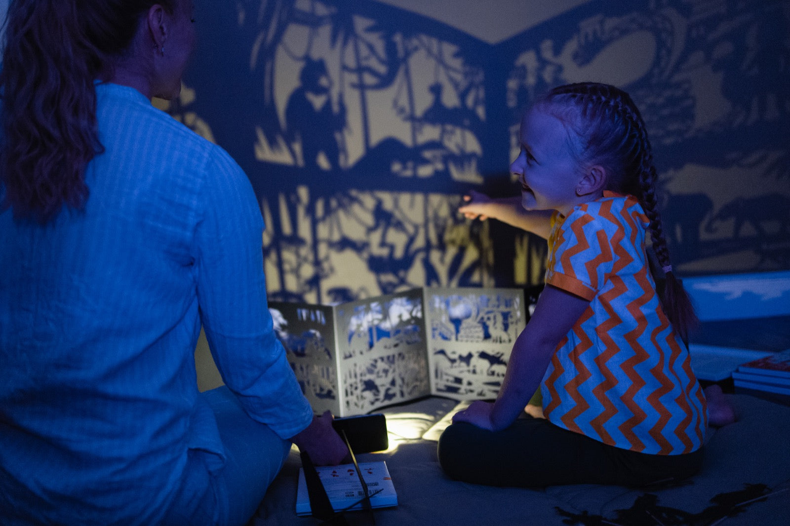 Подарочный набор театр теней Маугли. Редьярд Киплинг