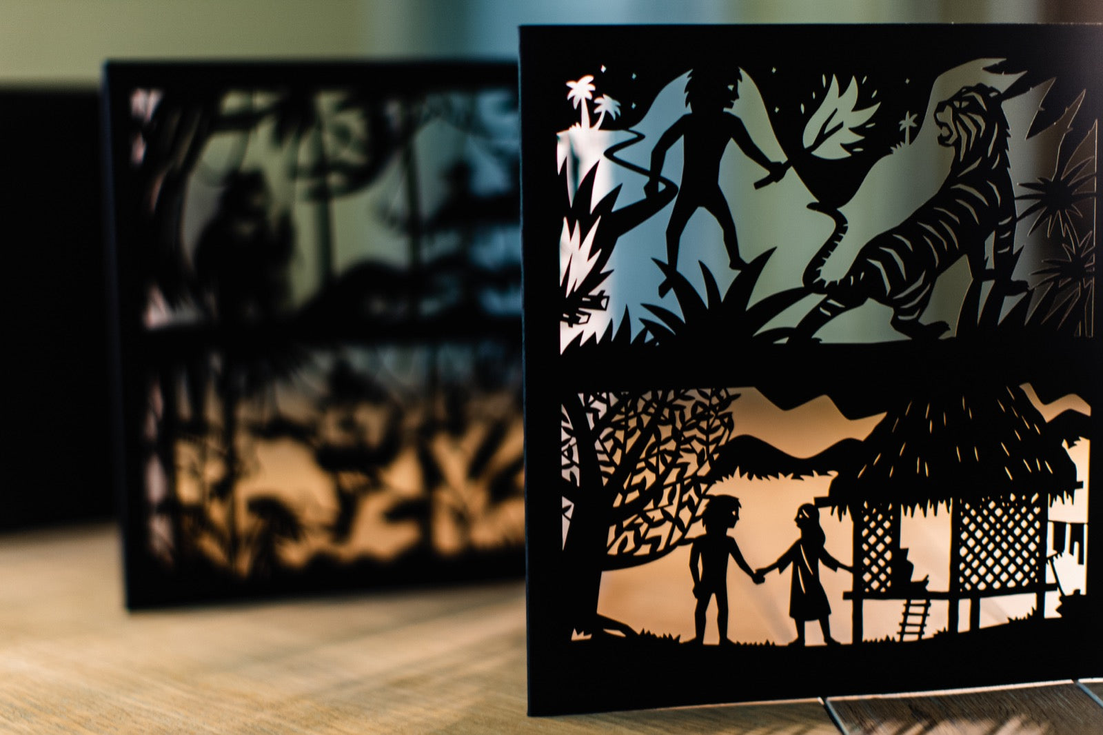 Подарочный набор театр теней Маугли. Редьярд Киплинг