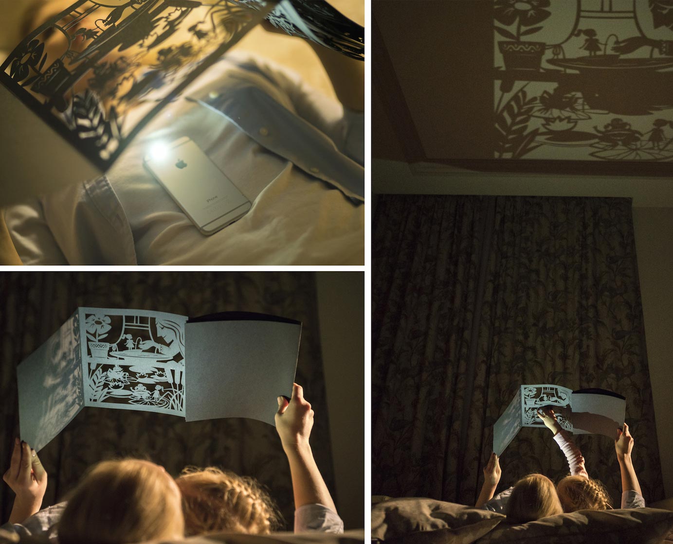 Подарочный набор театр теней Брeменские музыканты. Братья Гримм