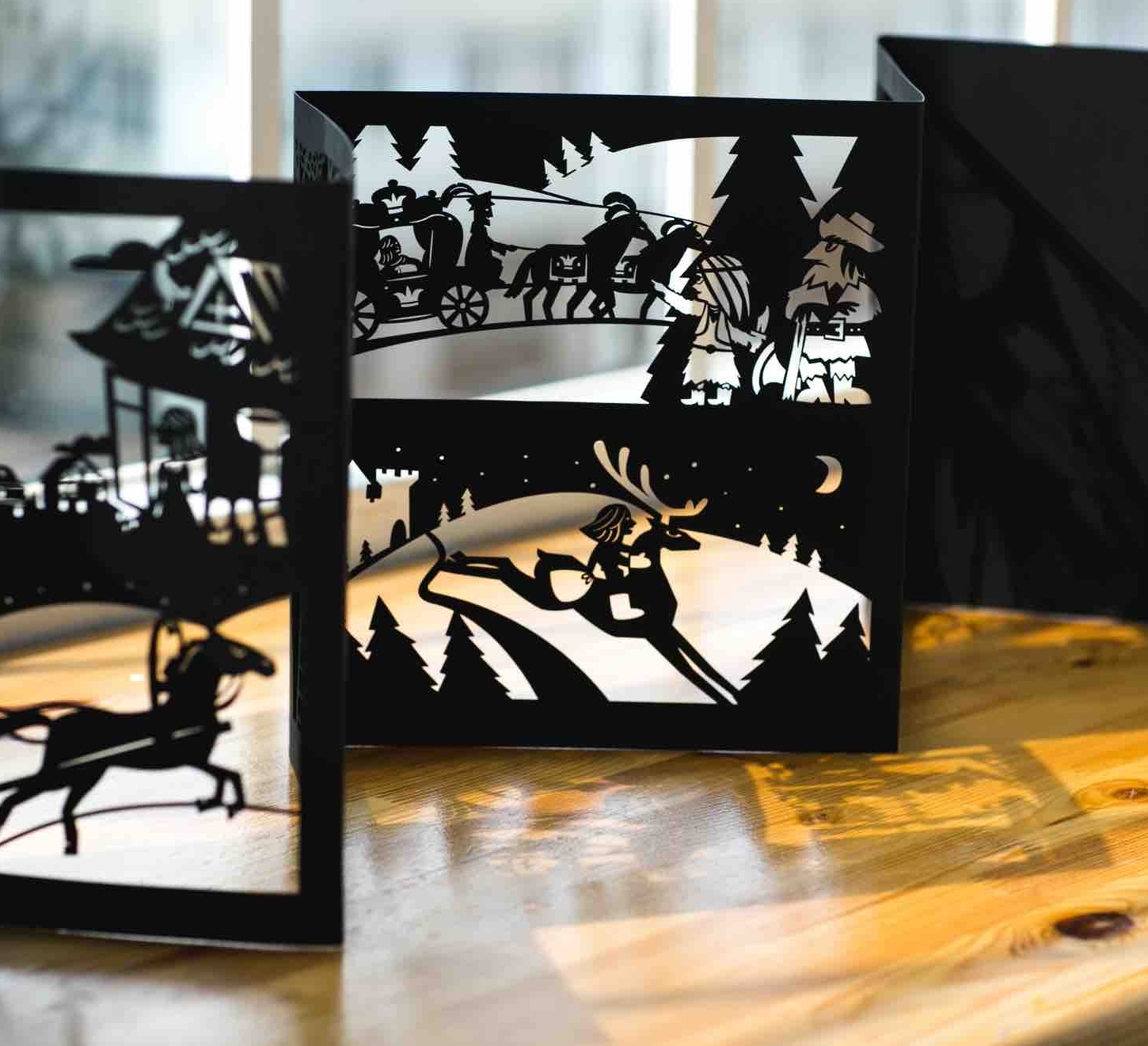 Подарочный набор театр теней Снежная королева. Андерсен Х. К.