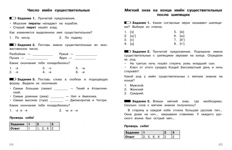 Тесты. 3 класс. Русский язык. Где прячутся ошибки?